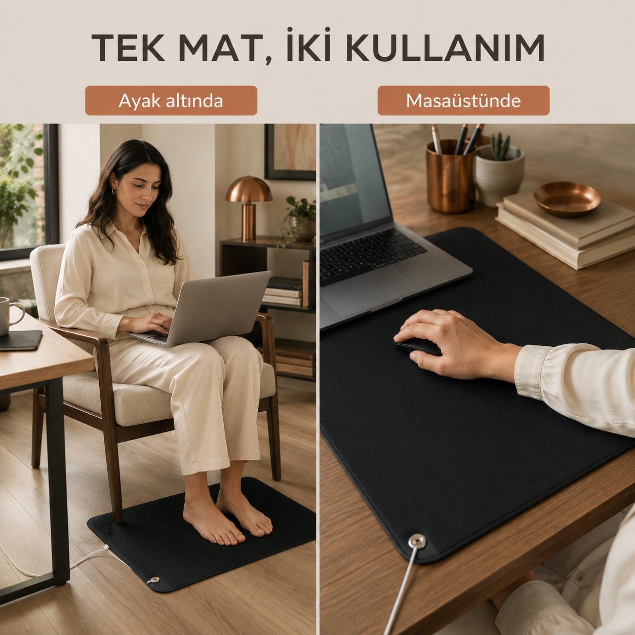 Topraya Topraklama Matı 60×40 cm